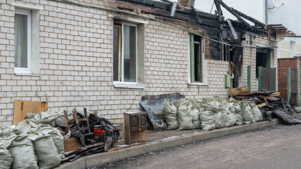 Professional Smoke Damage Removal technician working in Newport, KY